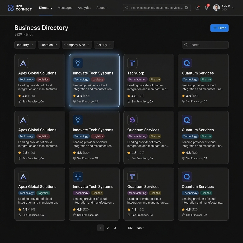 Marketplace Directory Demonstration